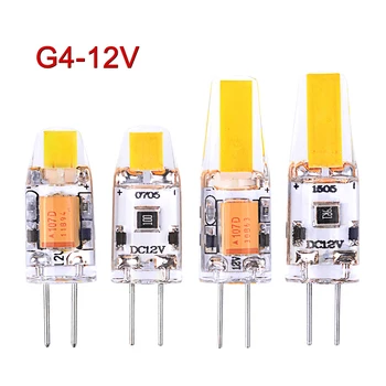 New Dimmable G4 LED Lamp 3W 6W Mini LED G4 Bulb DC/AC 12V Lampadas LED COB Light Bulb Replace Halogen Crystal Chandelier Lights
New Dimmable G4 LED Lamp 3W 6W Mini LED G4 Bulb DC/AC 12V Lampadas LED COB Light Bulb Replace Halogen Crystal Chandelier Lights