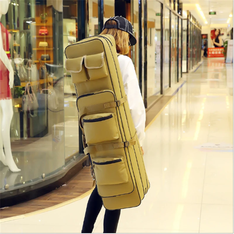 2018 new 3 layers Fishing Bags 80-120cm Fishing Rod Carrier Canvas Fishing Pole Tools Storage Bag Case Fishing Gear Tackle
2018 new 3 layers Fishing Bags 80-120cm Fishing Rod Carrier Canvas Fishing Pole Tools Storage Bag Case Fishing Gear Tackle