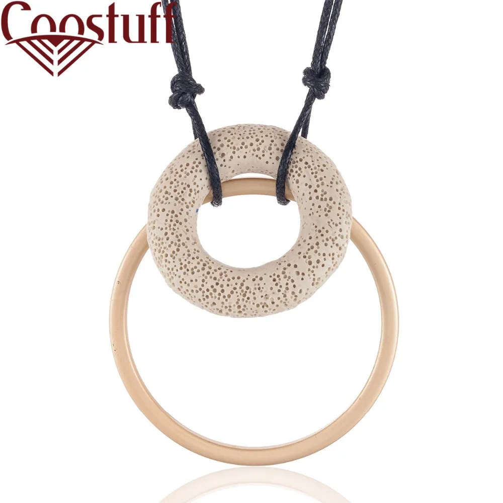 Nature Lava Stones Long Necklace Women with Wood Pendant necklaces & pendants Wholesale Jewelry collares mujer colar choker
Nature Lava Stones Long Necklace Women with Wood Pendant necklaces & pendants Wholesale Jewelry collares mujer colar choker