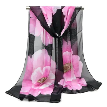 hijab Woman Scarf Fashion New Wild Silk Scarf Flowers Printed Scarves for Ladies Summer Thin Chiffon Scarf Shawl Beach Towel
hijab Woman Scarf Fashion New Wild Silk Scarf Flowers Printed Scarves for Ladies Summer Thin Chiffon Scarf Shawl Beach Towel