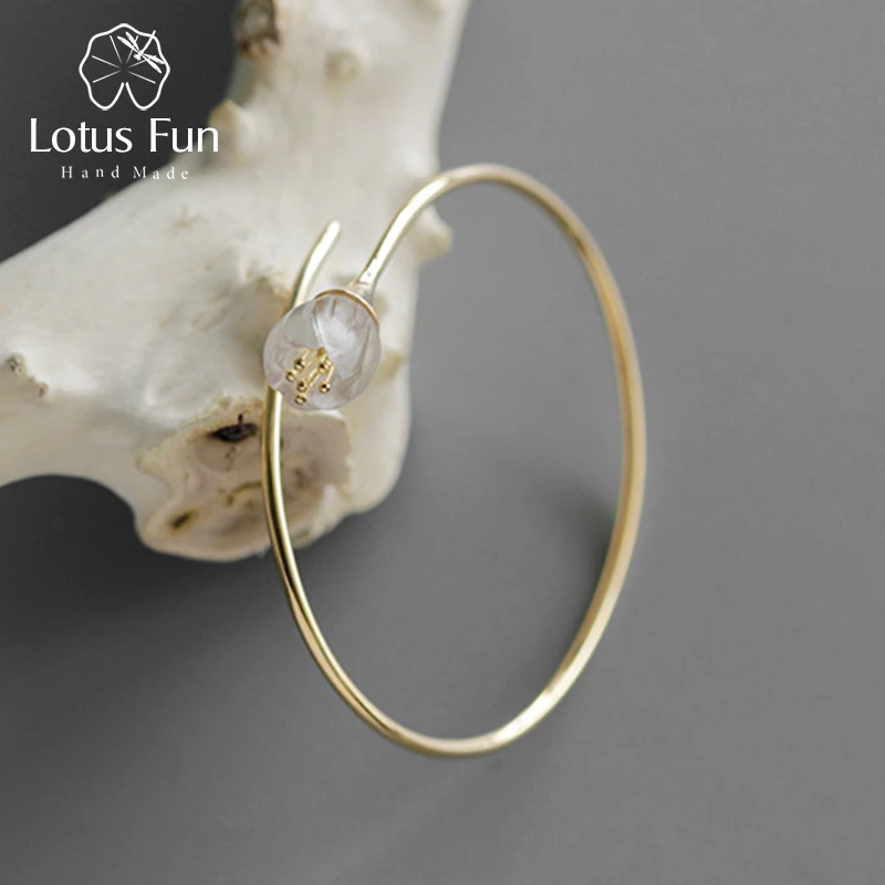 Lotus Fun Genuine 925 Sterling Silver Bracelets for Women Crystal Fresh Orchid Flower Bangles Ethnic Jewelry Gifts for New Year
Lotus Fun Genuine 925 Sterling Silver Bracelets for Women Crystal Fresh Orchid Flower Bangles Ethnic Jewelry Gifts for New Year