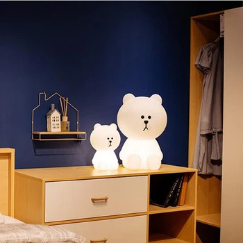Novelty 2019 30cm Brown Bear Night Light Cony Line friend Night Lamp for Baby Children Kids Christmas Gift Dimmable LED
Novelty 2019 30cm Brown Bear Night Light Cony Line friend Night Lamp for Baby Children Kids Christmas Gift Dimmable LED