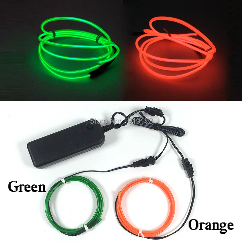 Newest Popular 2.3mm Diameter 1Meter x 2Pcs EL Cold Light Sparkling Neon Led Strip for Fence,Cartoon Model,Motor,Bike Decoration
Newest Popular 2.3mm Diameter 1Meter x 2Pcs EL Cold Light Sparkling Neon Led Strip for Fence,Cartoon Model,Motor,Bike Decoration
