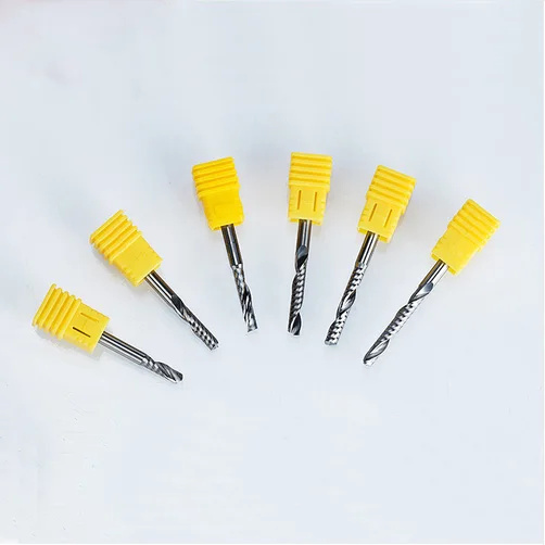 5pcs/lot Single Flute Spiral Cutter Router Bit Shank 4mm CNC End Mill For Acrylic Carbide Milling Cutter Tugsten Steel
5pcs/lot Single Flute Spiral Cutter Router Bit Shank 4mm CNC End Mill For Acrylic Carbide Milling Cutter Tugsten Steel