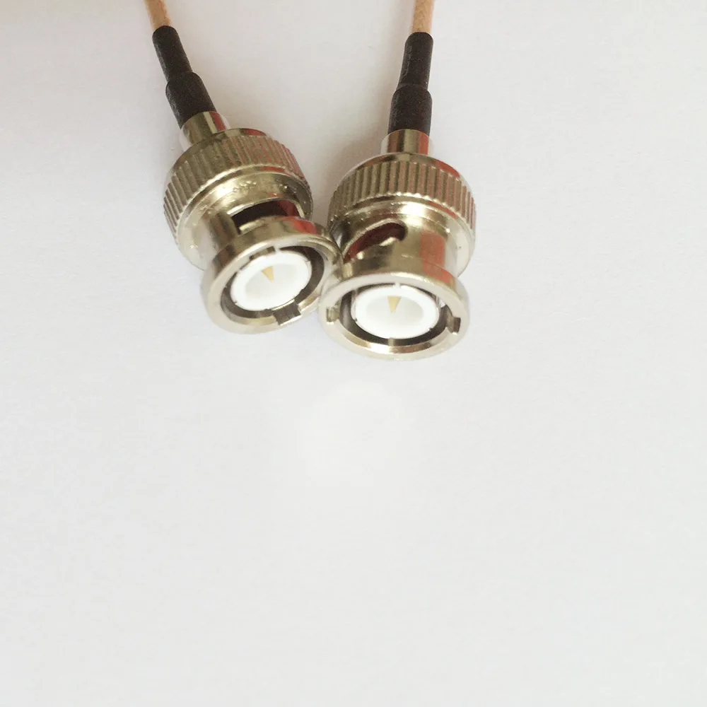 ALLISHOP RF BNC Male to BNC Male Pigtail Cable 10M for Wireless CCTV Camera Coaxial Cable RG316D Double Shield Silver
ALLISHOP RF BNC Male to BNC Male Pigtail Cable 10M for Wireless CCTV Camera Coaxial Cable RG316D Double Shield Silver