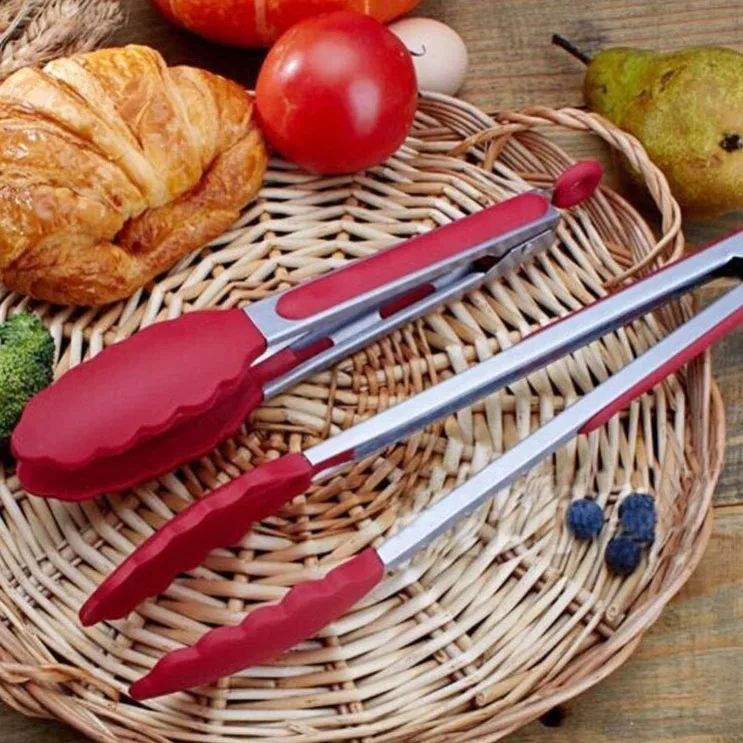Food Tongs Kitchen Cooking Utensils Cookware Salad Tong Clip Clamp BBQ Barbecue Baking Tool Kitchen Accessories 8 inch 20 cm
Food Tongs Kitchen Cooking Utensils Cookware Salad Tong Clip Clamp BBQ Barbecue Baking Tool Kitchen Accessories 8 inch 20 cm