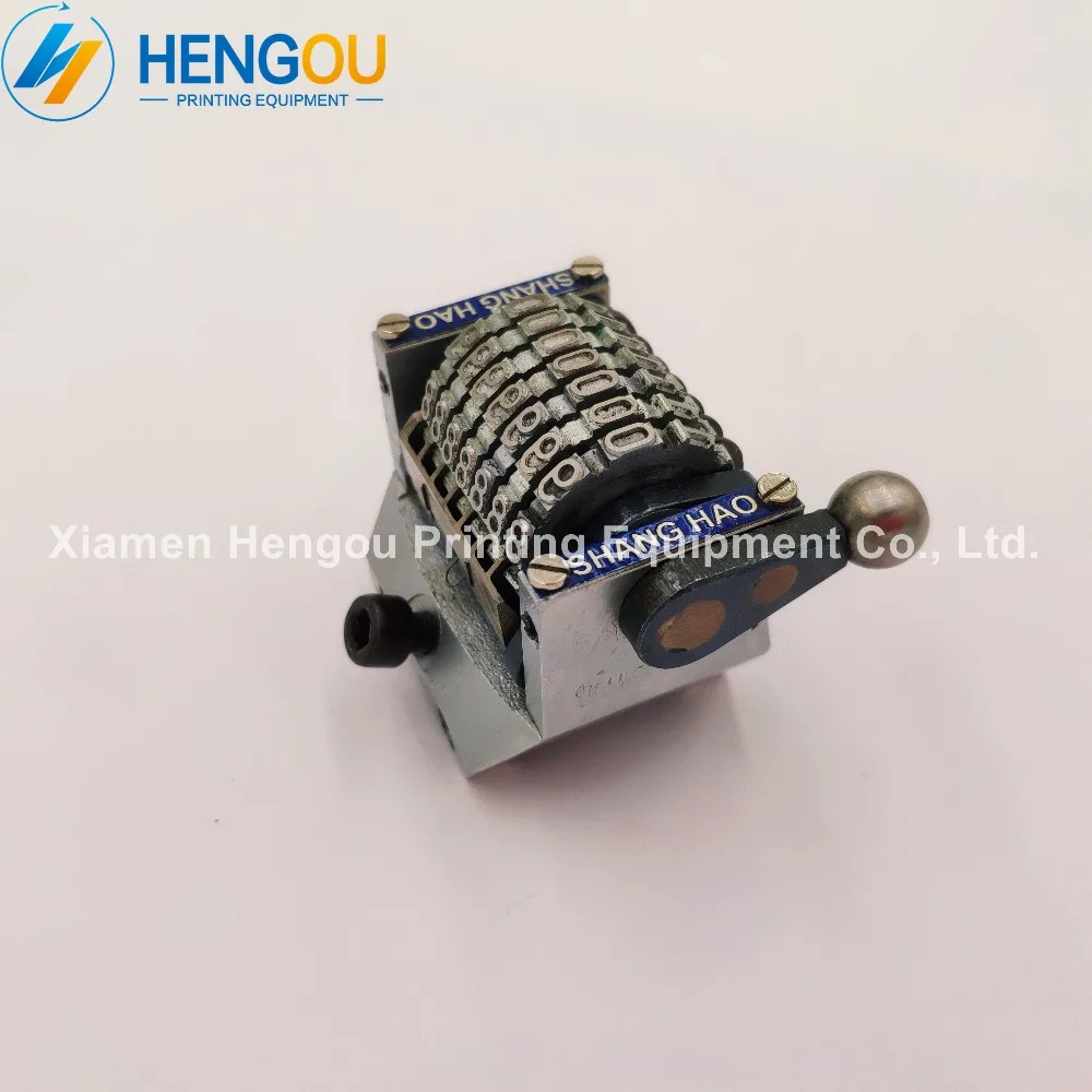 1 Piece High Quality 7 digits GTO Numbering machine Vertical, Backward jump mode 09876...
1 Piece High Quality 7 digits GTO Numbering machine Vertical, Backward jump mode 09876...