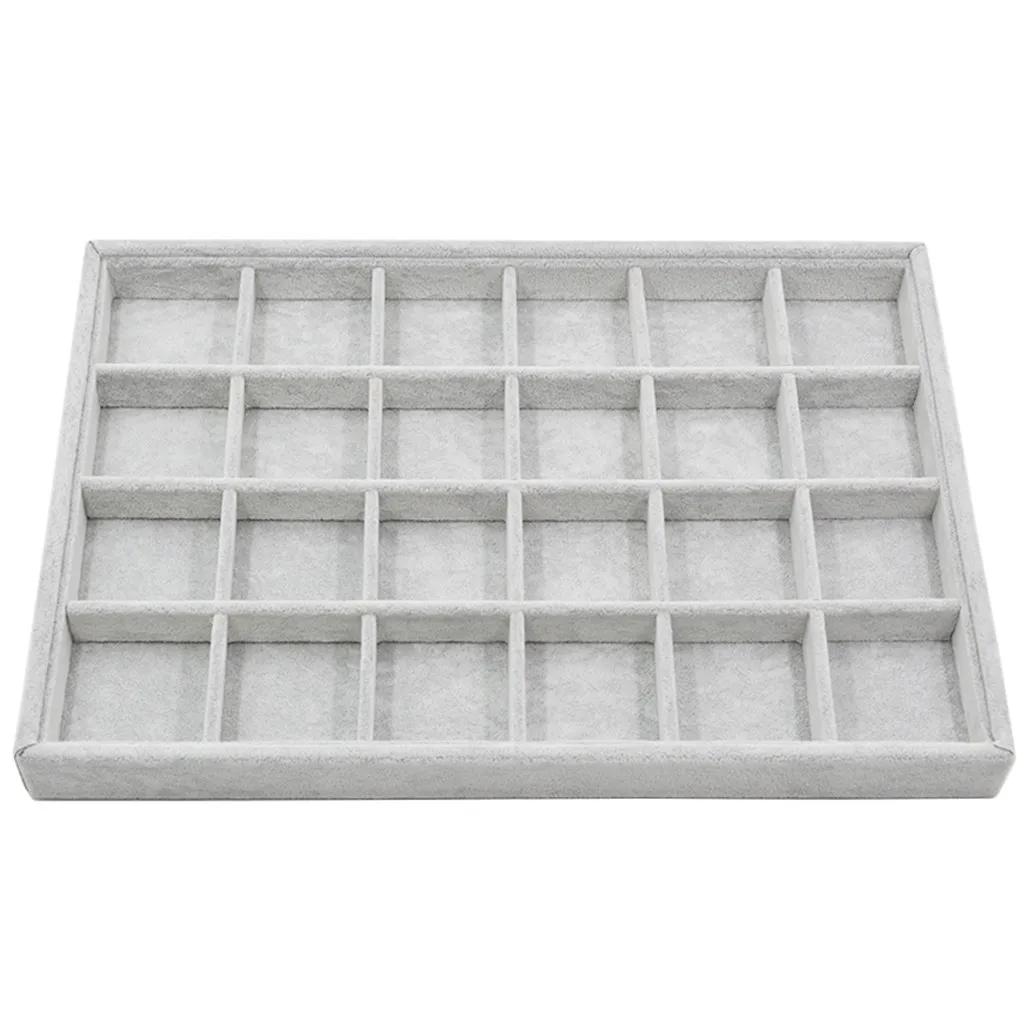 Velvet Jewelry Display Storage Box Tray Earrings Ring Pendant Organiser Holder 24 Slot Inserts
Velvet Jewelry Display Storage Box Tray Earrings Ring Pendant Organiser Holder 24 Slot Inserts