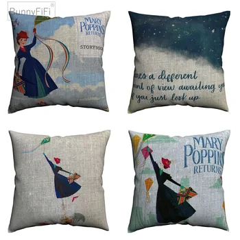 Mary Poppins Practically Perfect Decorative Cotton Linen Cushion Cover 45x45cm For Sofa Chair Pillow Case Home Decor Almofada
Mary Poppins Practically Perfect Decorative Cotton Linen Cushion Cover 45x45cm For Sofa Chair Pillow Case Home Decor Almofada