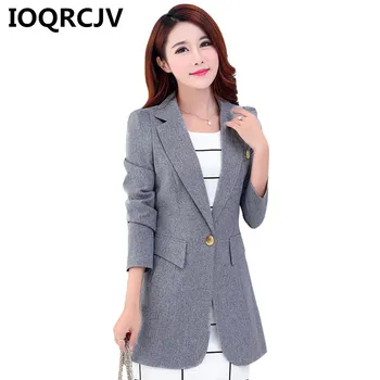 Long Blazers 2019 Spring Autumn Women Blazer Long Sleeve Lightweight Casual Office Lady Slim Jacket Outwear Female Blazer R543
Long Blazers 2019 Spring Autumn Women Blazer Long Sleeve Lightweight Casual Office Lady Slim Jacket Outwear Female Blazer R543
