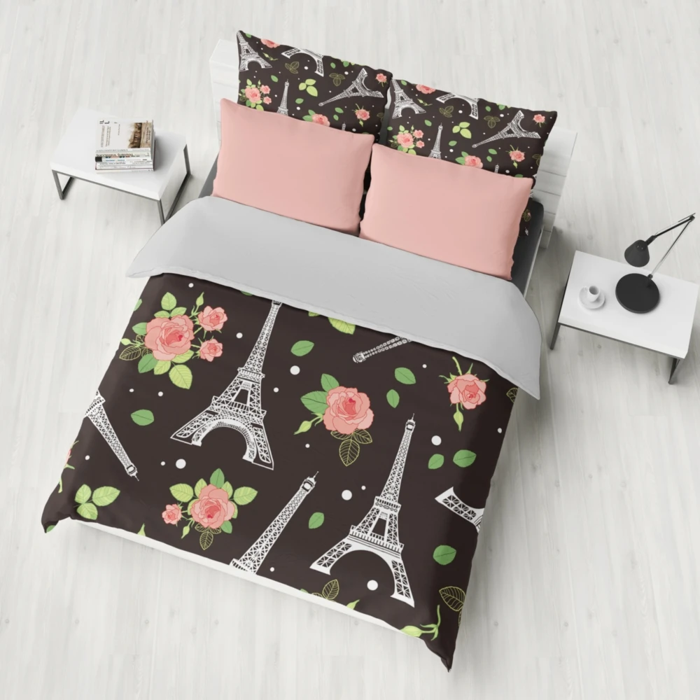 Dropshipping Bedding set 2/3pcs 3D Bedding Sets blue Print ocean fish Shell Duvet cover sets Leaning Tower Rose gift
Dropshipping Bedding set 2/3pcs 3D Bedding Sets blue Print ocean fish Shell Duvet cover sets Leaning Tower Rose gift