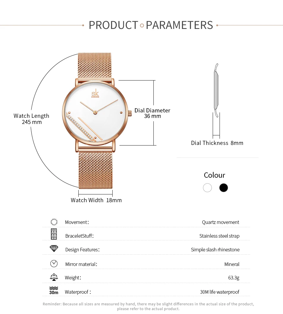 Luxury Lady's Simple Fashion Crystal Dial Quartz Watch Luxury Lady's Simple Fashion Crystal Dial Quartz Watch