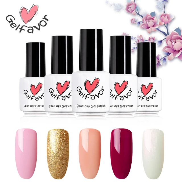 Gelfavor Nail Gel 30 Colors 7ml Soak-Off UV LED Long-lasting Primer Semi Varnish Gel for Nails
Gelfavor Nail Gel 30 Colors 7ml Soak-Off UV LED Long-lasting Primer Semi Varnish Gel for Nails