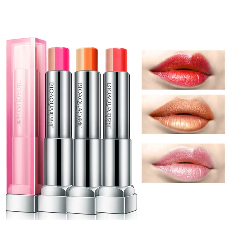 BIOAQUA Three-Color Lip Balm Women's Gradient Changeful Candy Color Long-lasting Waterproof Beauty Moisturize Remove Fine Line
BIOAQUA Three-Color Lip Balm Women's Gradient Changeful Candy Color Long-lasting Waterproof Beauty Moisturize Remove Fine Line