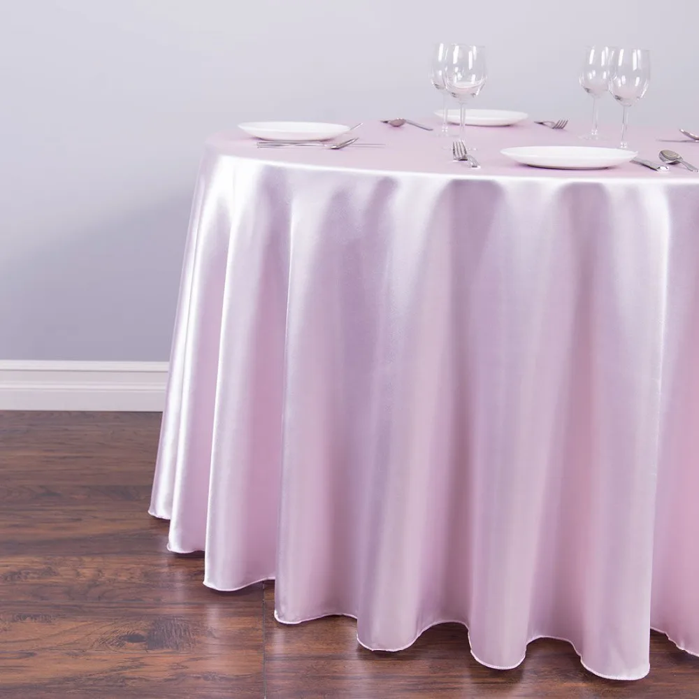 1pcs round Satin Tablecloth Table Cover for Wedding Party Xmas Restaurant Banquet Decorations 21colors 90"/108"/120"
1pcs round Satin Tablecloth Table Cover for Wedding Party Xmas Restaurant Banquet Decorations 21colors 90"/108"/120"