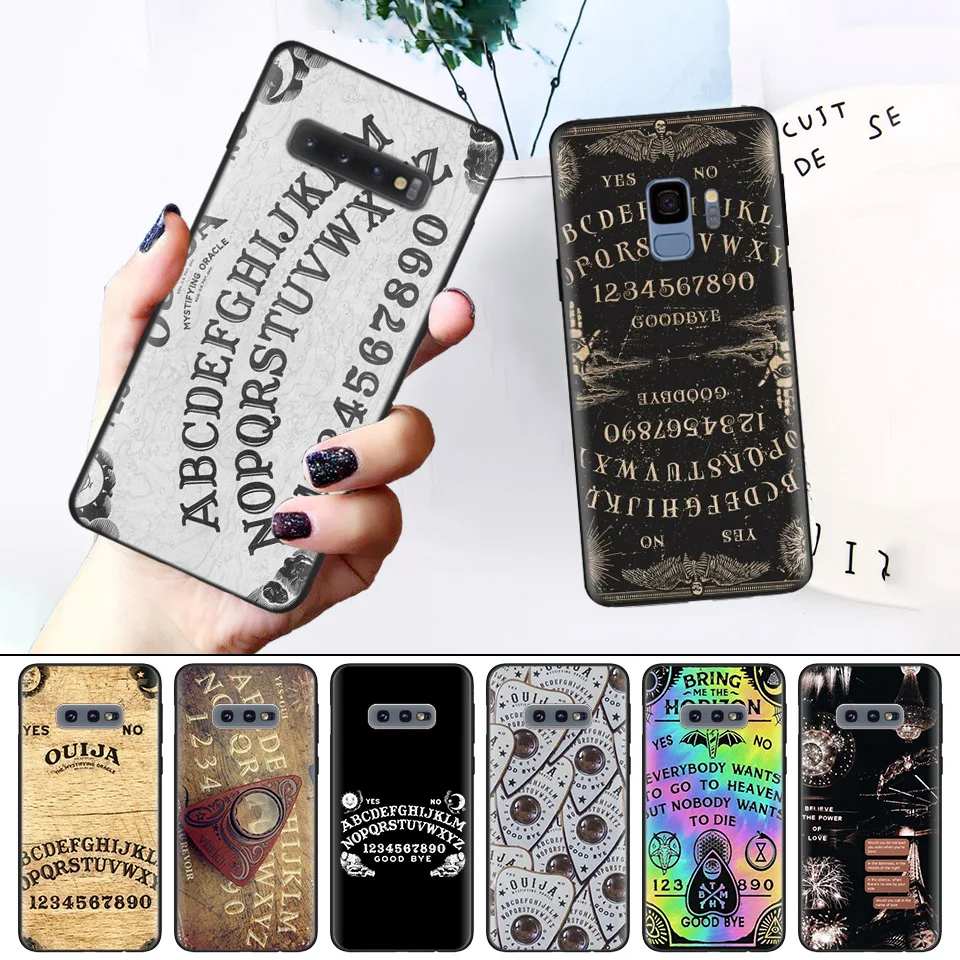 Phone Pattern for Samsung Galaxy S8 S9 S10 S10e S10 Plus M20 S6 S6edge S7 S7edge Quotes Pattern Silicone Soft Case Ouija Board
Phone Pattern for Samsung Galaxy S8 S9 S10 S10e S10 Plus M20 S6 S6edge S7 S7edge Quotes Pattern Silicone Soft Case Ouija Board