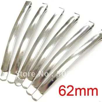 Free shipping!!! 500piece/lot silver tone metal bobby pins (flat top) extra long 62mm 
Free shipping!!! 500piece/lot silver tone metal bobby pins (flat top) extra long 62mm