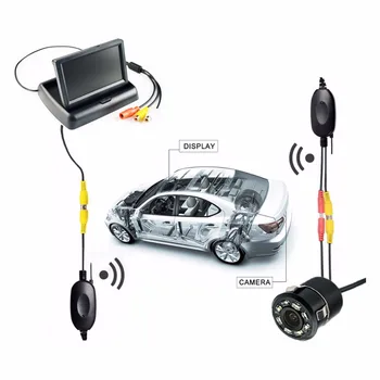 2In1Car Parking System Kit Wireless 4.3"TFT LCD Monitor Foldable HD Screen Display+Auto Backup RearView Camera Waterproof
2In1Car Parking System Kit Wireless 4.3"TFT LCD Monitor Foldable HD Screen Display+Auto Backup RearView Camera Waterproof