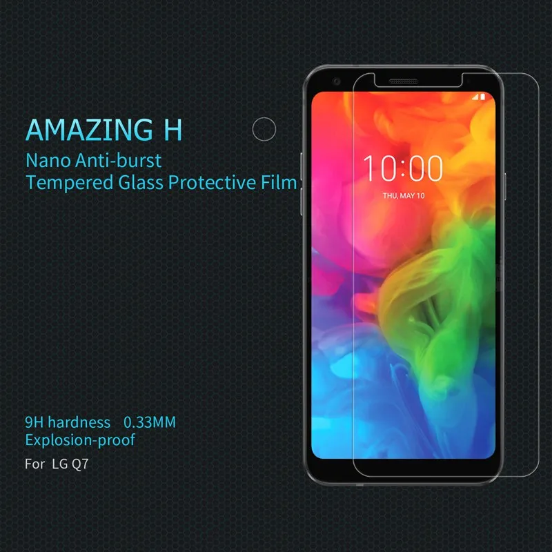 for LG Q7 glass screen protector 6.4" Tempered glass for LG Q7 protective film screen protection on camera 0.33mm
for LG Q7 glass screen protector 6.4" Tempered glass for LG Q7 protective film screen protection on camera 0.33mm