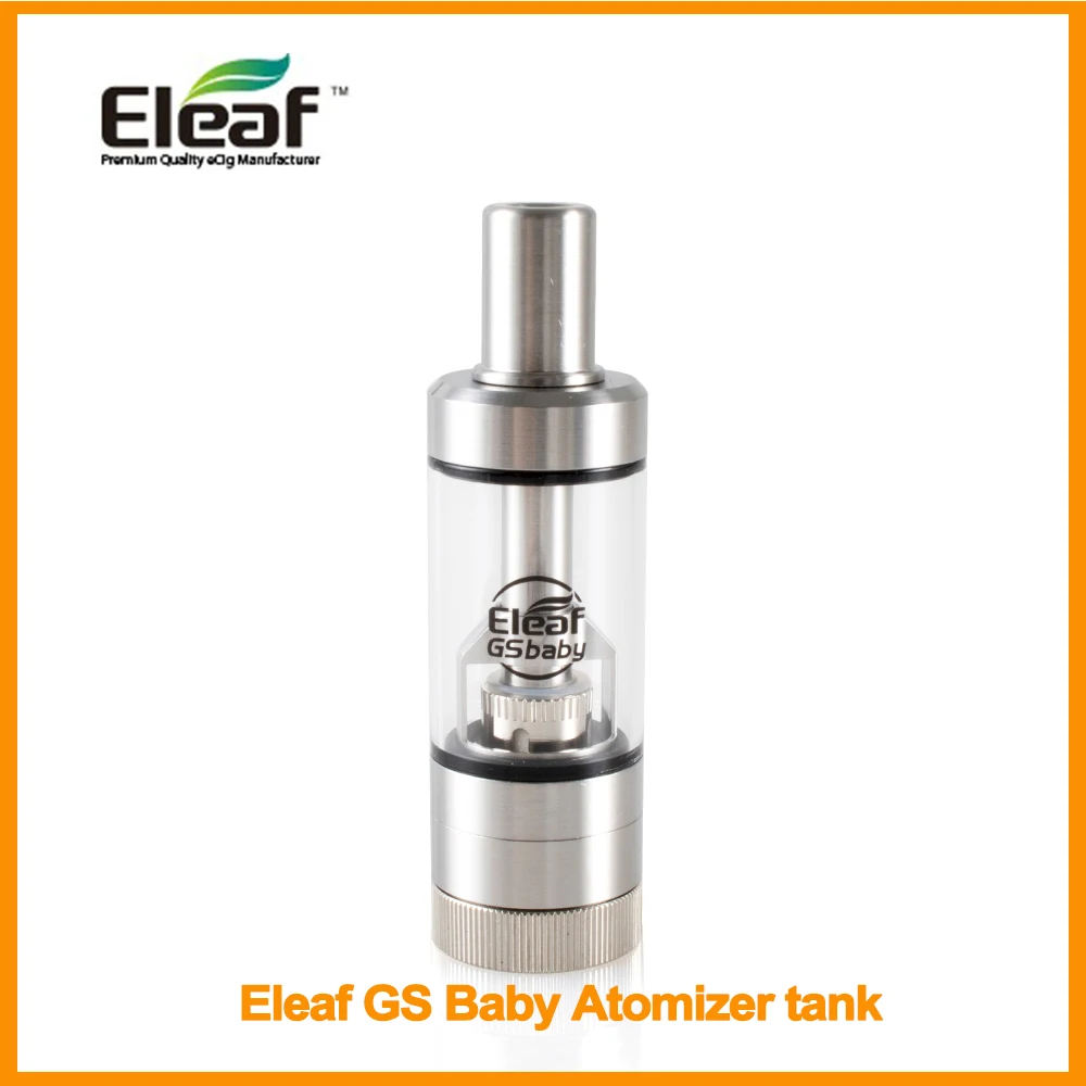 In Stock Original Eleaf GS Baby Atomizer Tank With 2ml Capacity GS Air 0.75ohm/1.5ohm Coil For iStick Pico Baby Battery E-Cig
In Stock Original Eleaf GS Baby Atomizer Tank With 2ml Capacity GS Air 0.75ohm/1.5ohm Coil For iStick Pico Baby Battery E-Cig