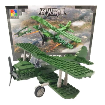 WW2 Military Fighter Models Bricks Toy For Children Camel Fighter Airplane Building Blocks Pilot Figures
WW2 Military Fighter Models Bricks Toy For Children Camel Fighter Airplane Building Blocks Pilot Figures