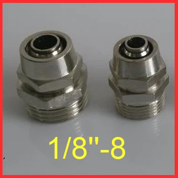 NEW Type pneumatic straight Miniature Mini Fitting lock net ,1/8 male screw thread 8mm TUBE , nylon, polyurethane tube connector
NEW Type pneumatic straight Miniature Mini Fitting lock net ,1/8 male screw thread 8mm TUBE , nylon, polyurethane tube connector
