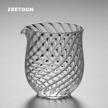210ml Japanese Style Heat-resistant Glass Swirl Pattern Fair Mug Kung Fu Tea Sets Tea Sea Cha Hai Tea Cup Milk Coffee Points Mug
210ml Japanese Style Heat-resistant Glass Swirl Pattern Fair Mug Kung Fu Tea Sets Tea Sea Cha Hai Tea Cup Milk Coffee Points Mug