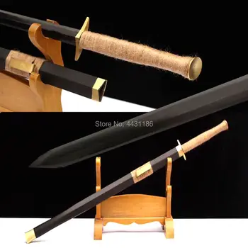 Hand-Forging Black T10 Steel 8 Side Blade Sharp For Battle Chinese WuShu Sword Copper Knife Fitted Han Swords Jian
Hand-Forging Black T10 Steel 8 Side Blade Sharp For Battle Chinese WuShu Sword Copper Knife Fitted Han Swords Jian