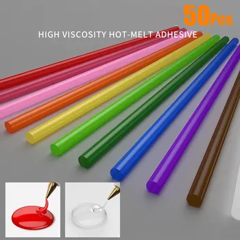 50Pcs 7*250mm ColorfulHot Melt Glue Sticks For Electric Glue Gun Craft Album Repair Tools For Alloy Accessories
50Pcs 7*250mm ColorfulHot Melt Glue Sticks For Electric Glue Gun Craft Album Repair Tools For Alloy Accessories