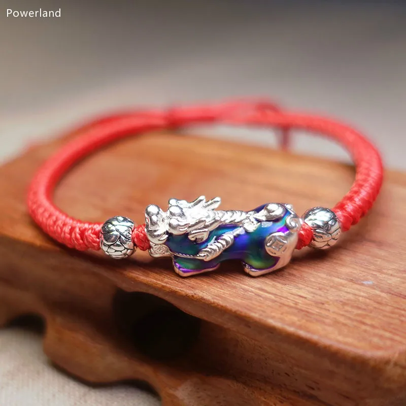 Real S990 Sterling Silver Chameleonic Brave Troops Fortune Bracelet Lucky Pixiu Bangle Fashion Gift Handmade Jewelry
Real S990 Sterling Silver Chameleonic Brave Troops Fortune Bracelet Lucky Pixiu Bangle Fashion Gift Handmade Jewelry