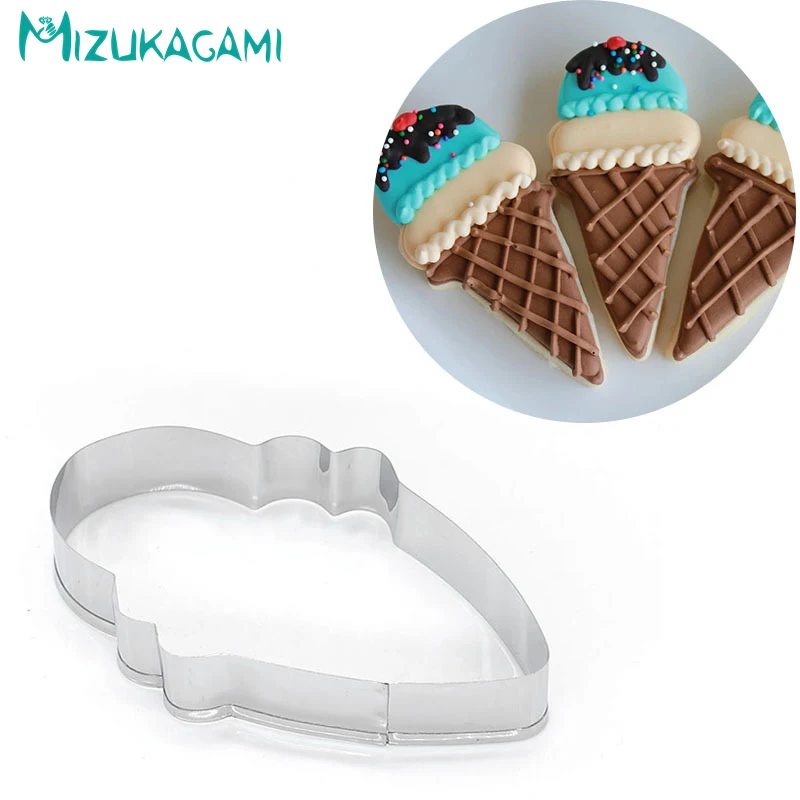 New Stainless Steel Cookie Cutter Mini Ice Cream Shape Baking Fondant Cake Cutting Mold DIY Kitchen Tools MS-00162
New Stainless Steel Cookie Cutter Mini Ice Cream Shape Baking Fondant Cake Cutting Mold DIY Kitchen Tools MS-00162