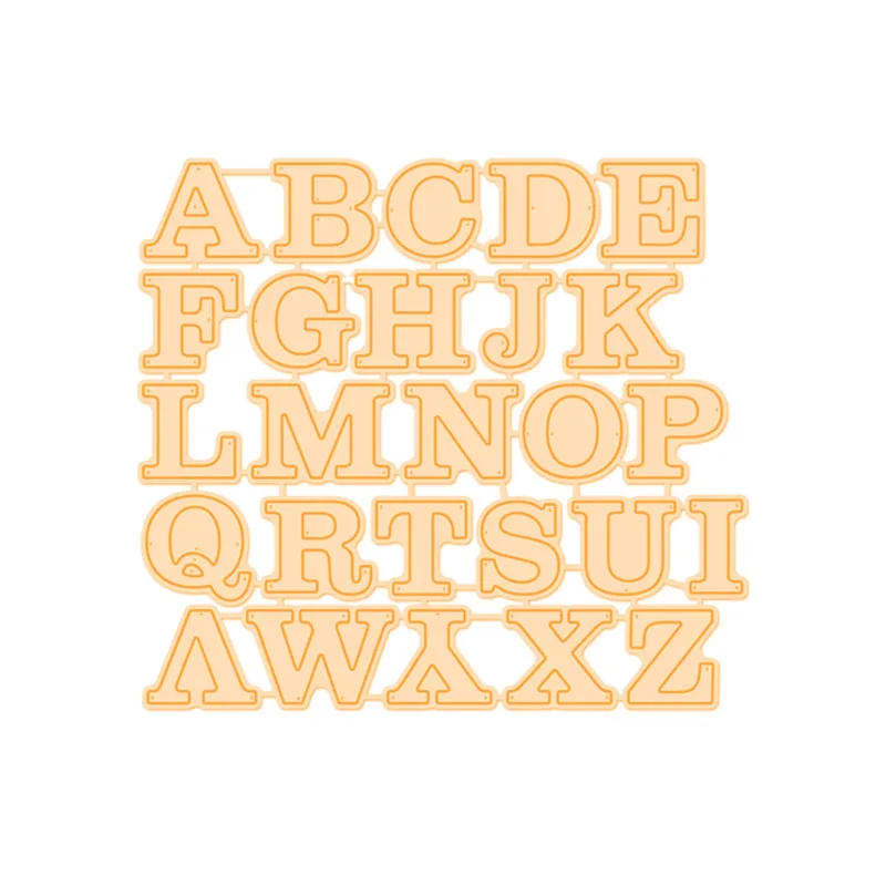 InLoveArts Letters Dies 26 Alphabet Metal Cutting Dies for Scrapbooking New Arrival Cuts Card Making Embossing Craft Stencil
InLoveArts Letters Dies 26 Alphabet Metal Cutting Dies for Scrapbooking New Arrival Cuts Card Making Embossing Craft Stencil