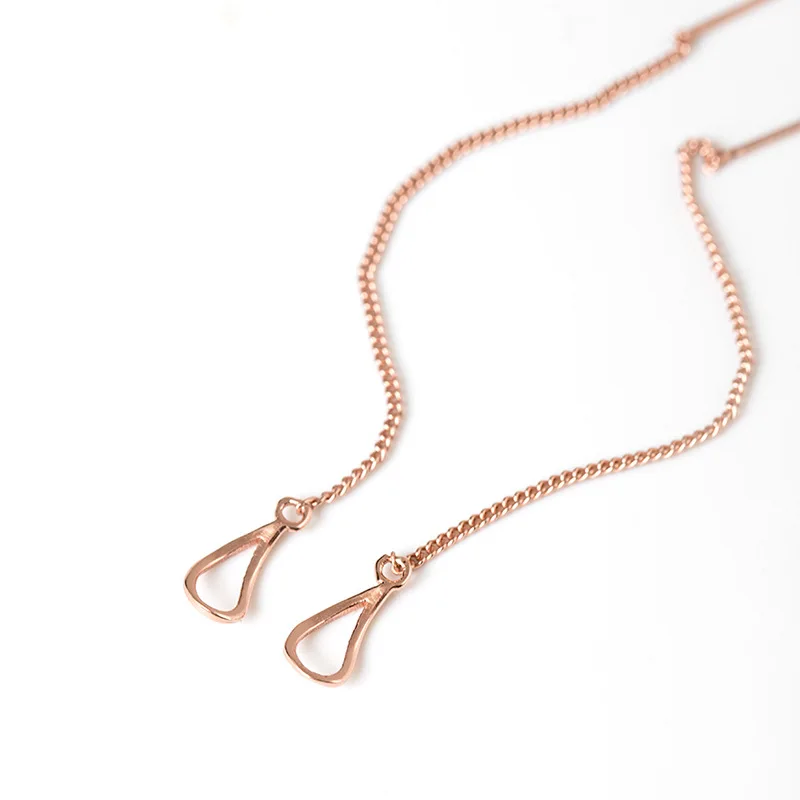 water drop ear line earrings 100% 925 Sterling silver Jewelry fashion Hypoallergenic dangle earrings for women gift charms
water drop ear line earrings 100% 925 Sterling silver Jewelry fashion Hypoallergenic dangle earrings for women gift charms