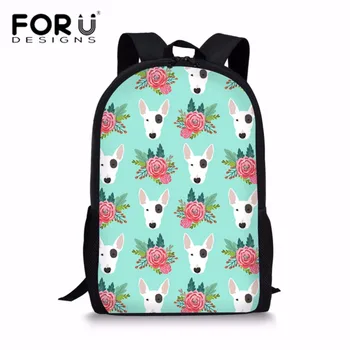 FORUDESIGNS School Bags for Teenager Pit Bulldog Design School Backpack Students Schoolbag Shoulder Bag Girls Preppy Bookbag
FORUDESIGNS School Bags for Teenager Pit Bulldog Design School Backpack Students Schoolbag Shoulder Bag Girls Preppy Bookbag