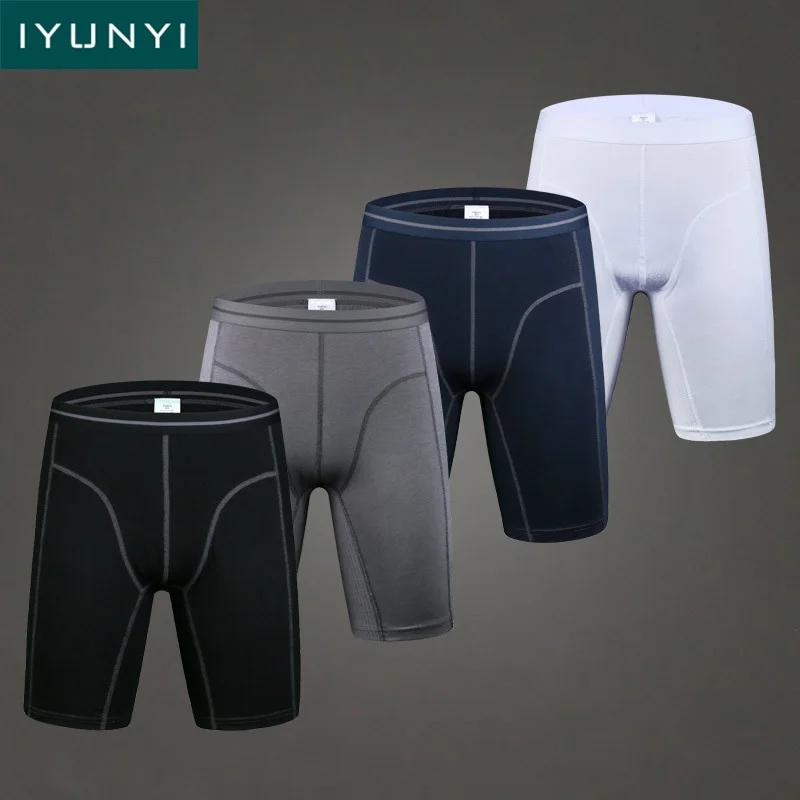 IYUNYI Men's Boxer Underwear Pants Cotton Breathable Cuecas Calzoncillos Mens Shorts Homme U Convex Big Pouch Long Leg Boxers
IYUNYI Men's Boxer Underwear Pants Cotton Breathable Cuecas Calzoncillos Mens Shorts Homme U Convex Big Pouch Long Leg Boxers
