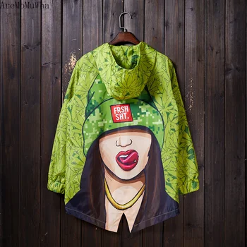 AreMoMuWha Japanese Harajuku Style National Tide Personality Woman Printing Windbreaker Hip Hop Long Loose Loose Fork Coat Male
AreMoMuWha Japanese Harajuku Style National Tide Personality Woman Printing Windbreaker Hip Hop Long Loose Loose Fork Coat Male