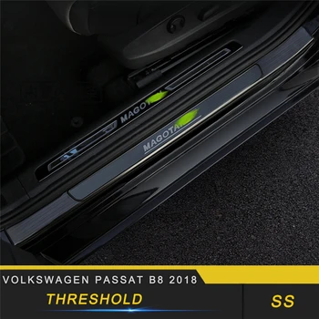 For Volkswagen Passat B8 2018 Car Styling Door Threshold Sill Scuff Plate Guard Welcome Pedal Stickers Exterior Accessories
For Volkswagen Passat B8 2018 Car Styling Door Threshold Sill Scuff Plate Guard Welcome Pedal Stickers Exterior Accessories