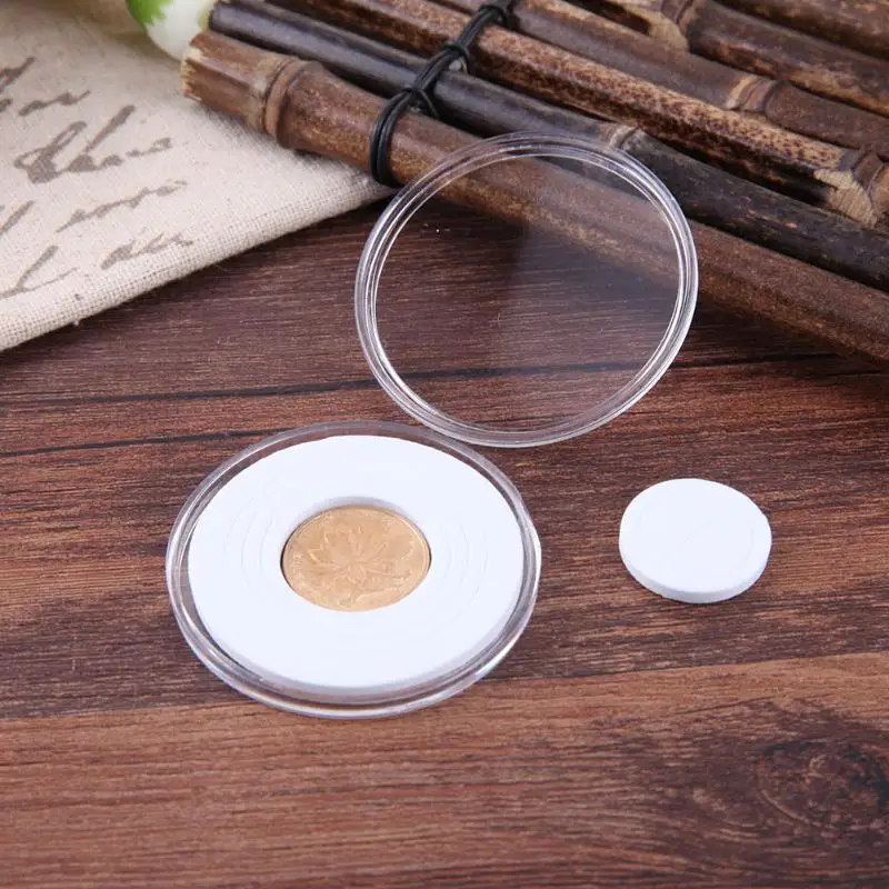 20 Pcs/Set.BitCoin Storage Container Box Round Clear Capsules Holder Commemorative Coin Holder Collection Storage Cases
20 Pcs/Set.BitCoin Storage Container Box Round Clear Capsules Holder Commemorative Coin Holder Collection Storage Cases