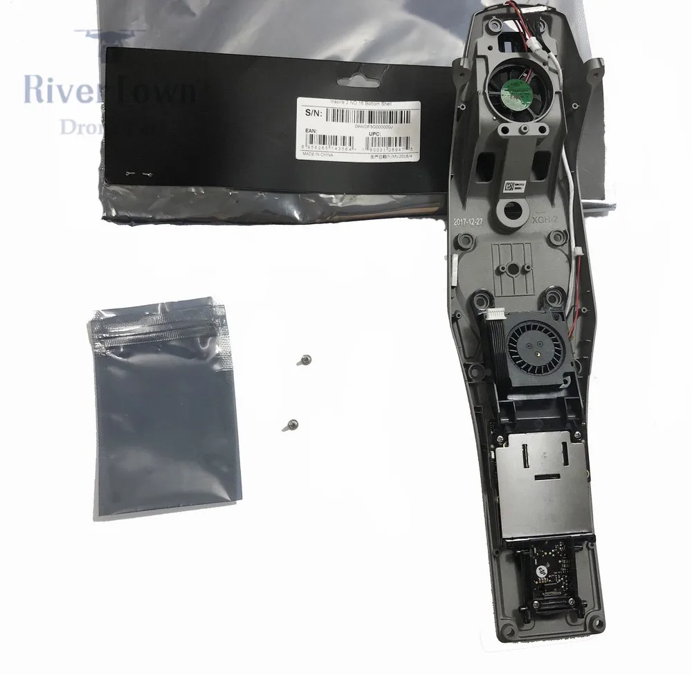 Original Brand New DJI Inspire 2 Bottom Shell Case lower Cover with Fan Board and Screw Replacement Parts for Drone Repair Parts
Original Brand New DJI Inspire 2 Bottom Shell Case lower Cover with Fan Board and Screw Replacement Parts for Drone Repair Parts