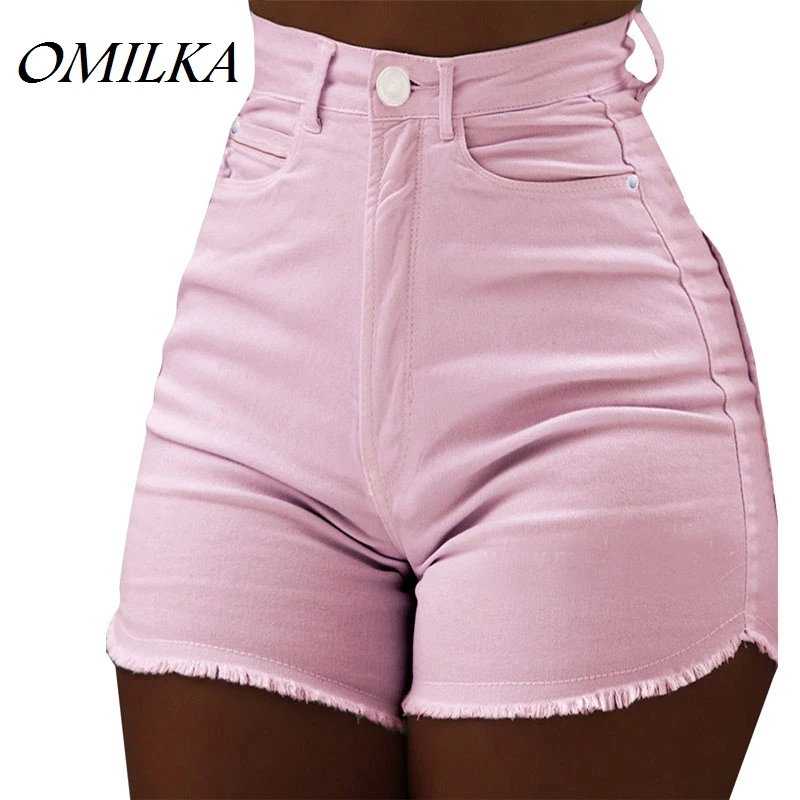 OMILKA 2019 Autumn Women High Waist Fur Lined Skinyy Jeans Shorts Casual Black Pink White Blue Club Party Ladies Shorts Trousers
OMILKA 2019 Autumn Women High Waist Fur Lined Skinyy Jeans Shorts Casual Black Pink White Blue Club Party Ladies Shorts Trousers