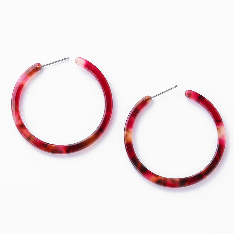 2019 New Beach Leopard Statement Earring For Women Open C Shape Acrylic Big Circle Geometry Resin Hoop Earring Girl Jewelry Gift
2019 New Beach Leopard Statement Earring For Women Open C Shape Acrylic Big Circle Geometry Resin Hoop Earring Girl Jewelry Gift
