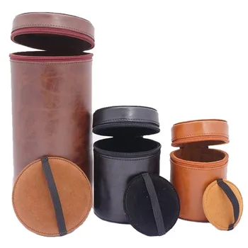 PU Leather Camera Lens Bag Case For Canon Nikon Sony Pentax Fujifilm Lens Pouch Protector Black/Brown/Coffee 
PU Leather Camera Lens Bag Case For Canon Nikon Sony Pentax Fujifilm Lens Pouch Protector Black/Brown/Coffee