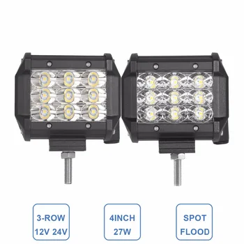 4INCH Offroad LED Work Light 27W 12V 24V Car SUV Motorcycle ATV VAN Camper Wagon Headlight 4x4 4WD Truck AWD RZR Spot Flood Lamp
4INCH Offroad LED Work Light 27W 12V 24V Car SUV Motorcycle ATV VAN Camper Wagon Headlight 4x4 4WD Truck AWD RZR Spot Flood Lamp