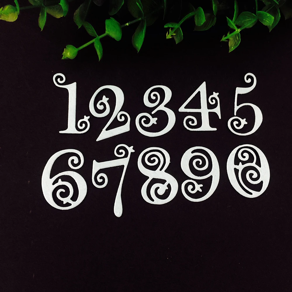 Metal Cutting Dies Scrapbooking New Arrivals Curved Numbers Album Paper Card Embossing Craft DIY Cut Dies Stencil New 2019
Metal Cutting Dies Scrapbooking New Arrivals Curved Numbers Album Paper Card Embossing Craft DIY Cut Dies Stencil New 2019