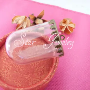 20x30mm/20x50mm/25*38mm Bell Shape glass bottle+ bronze plated button pendant setting tray/DIY ACCESSORIES
20x30mm/20x50mm/25*38mm Bell Shape glass bottle+ bronze plated button pendant setting tray/DIY ACCESSORIES