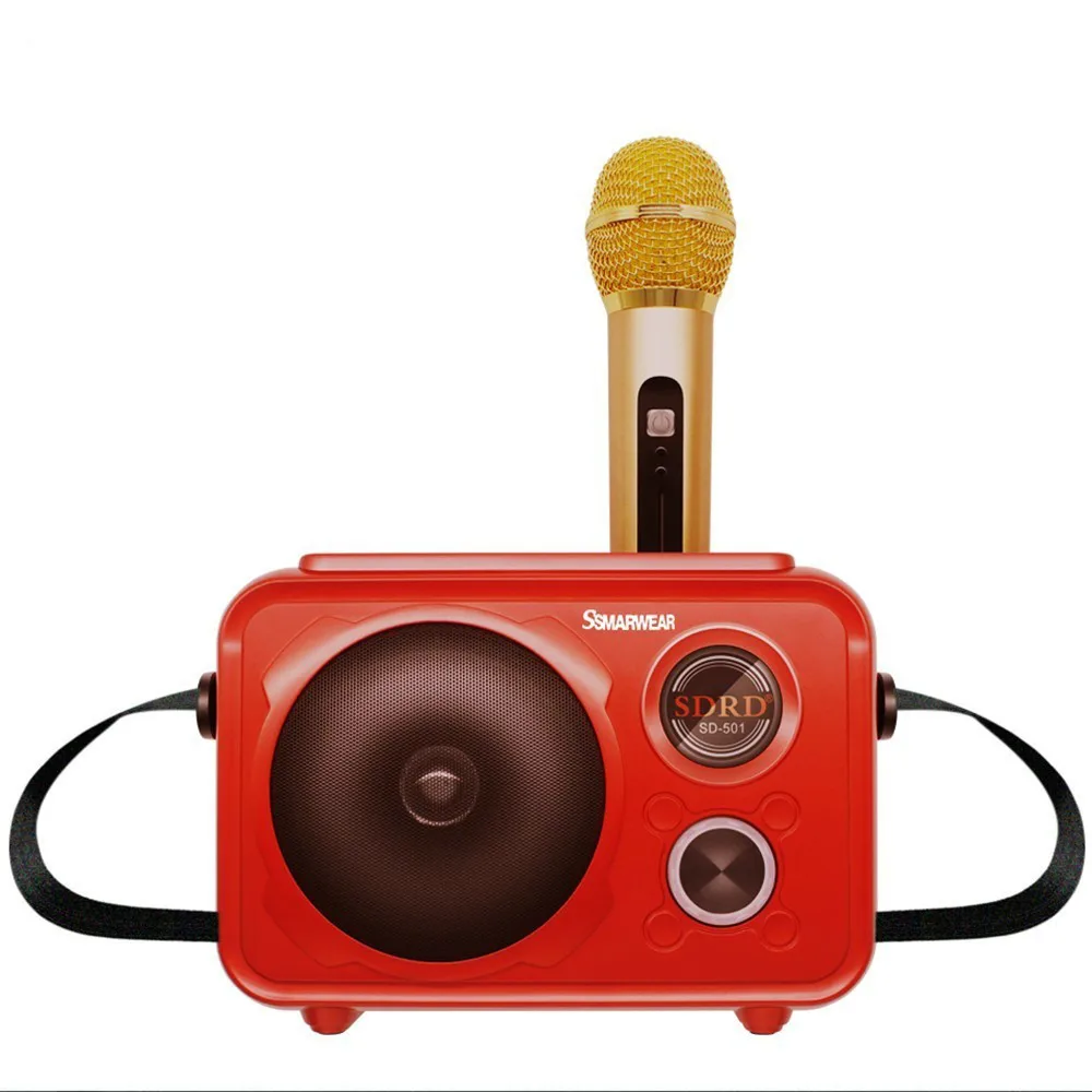 Bluetooth Sd501 Square Dancing Speaker With Wireless Microphone Should Straps Outdoor Big Sound Speaker TF U Disk Music Playing
Bluetooth Sd501 Square Dancing Speaker With Wireless Microphone Should Straps Outdoor Big Sound Speaker TF U Disk Music Playing