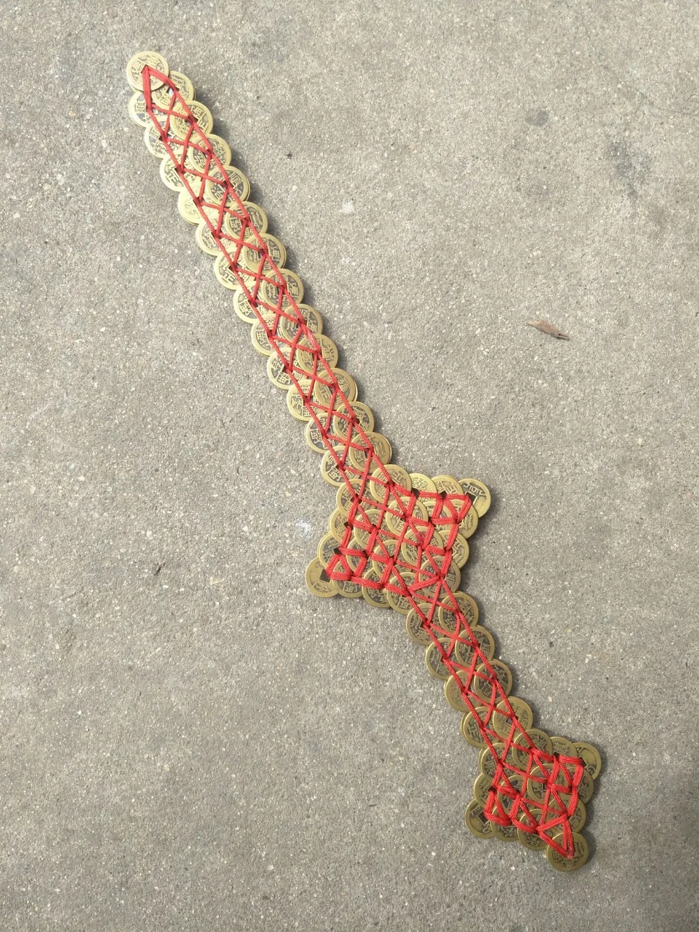 Rare old Chinese brass money, hand-made sword, best collection & adornment, free shipping
Rare old Chinese brass money, hand-made sword, best collection & adornment, free shipping