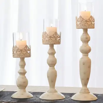 Candlestick creative European vintage metal candlestick romantic wedding decoration candlestick home accessories accessories
Candlestick creative European vintage metal candlestick romantic wedding decoration candlestick home accessories accessories