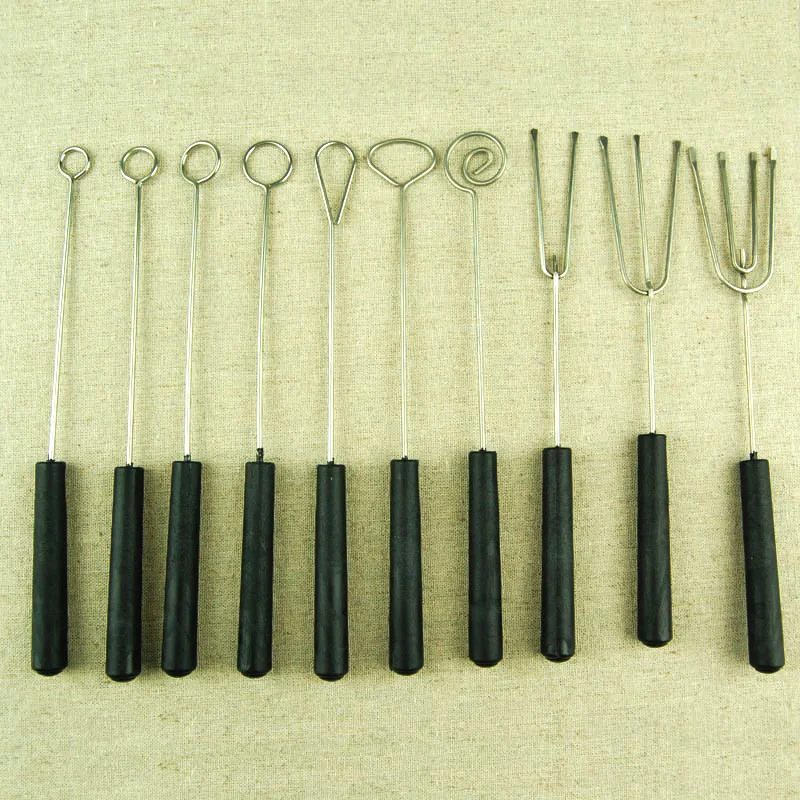 Stainless Steel 10pcs Candy Cake Nuts Fruit Chocolate Dipping Fork Fondue DIY Decorating Tool Set
Stainless Steel 10pcs Candy Cake Nuts Fruit Chocolate Dipping Fork Fondue DIY Decorating Tool Set
