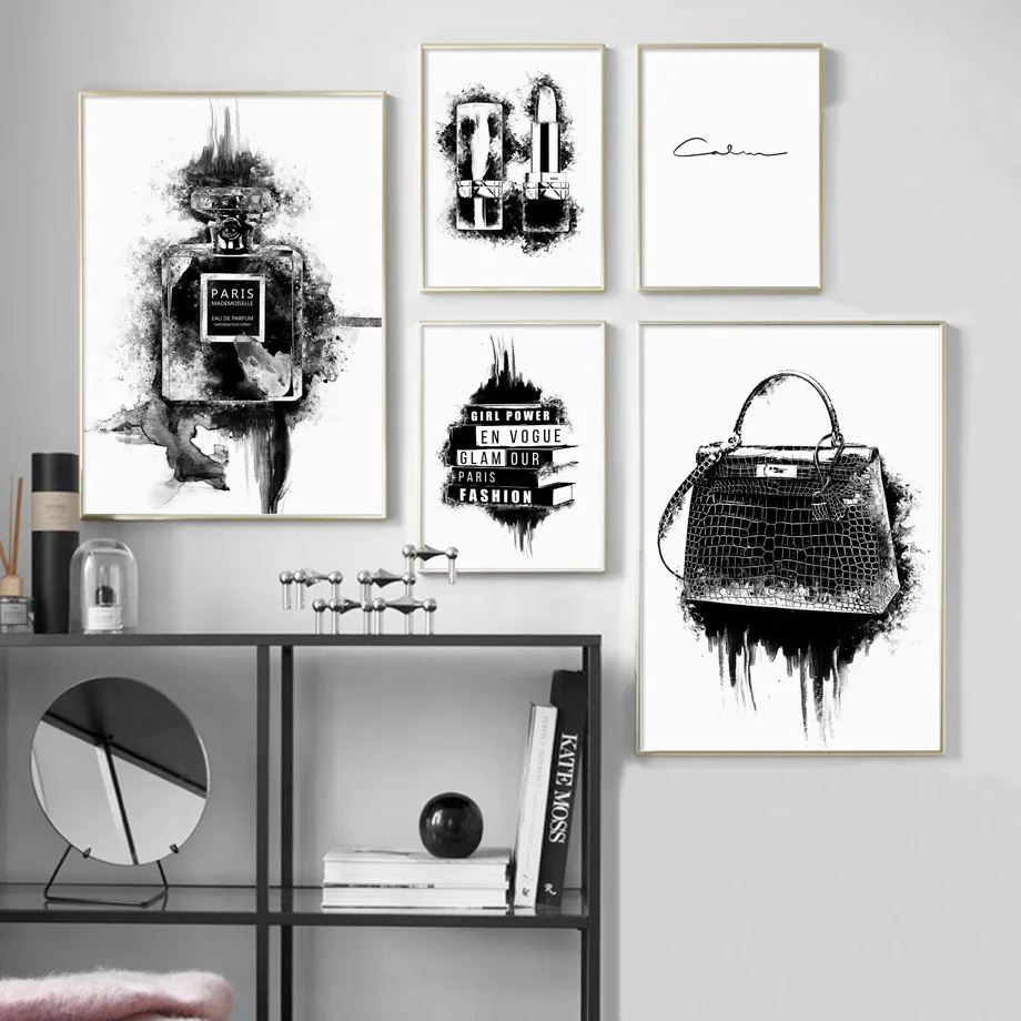 Fashion Paris Perfume book Woman Bag Nordic Posters And Prints Modern Wall Art Canvas Painting Wall Pictures For Living Room
Fashion Paris Perfume book Woman Bag Nordic Posters And Prints Modern Wall Art Canvas Painting Wall Pictures For Living Room